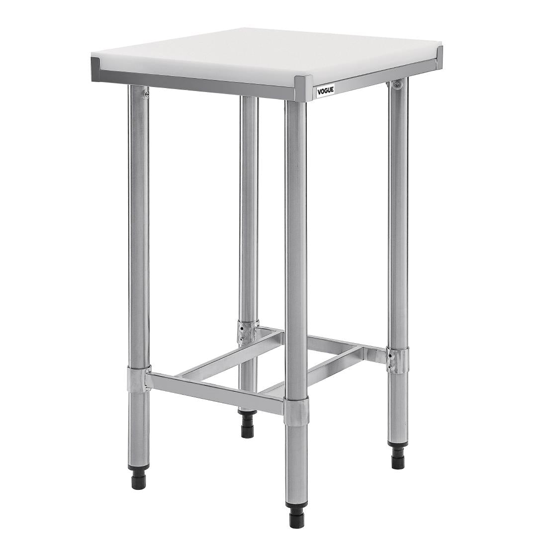 CF740 Vogue RVS snijtafel met HDPE snijplank 50cm