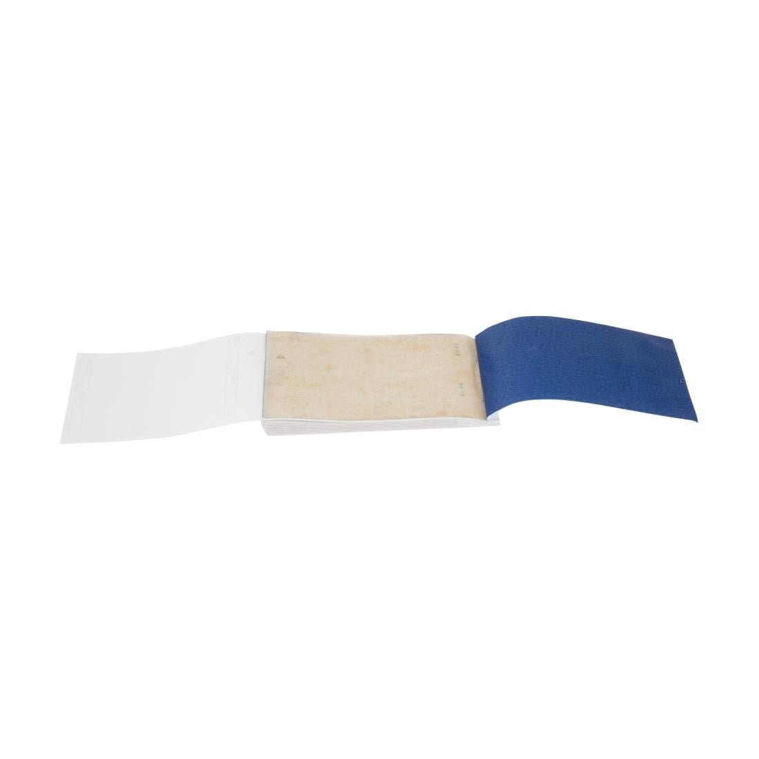 E168 Olympia orderblok met carbonpapier 1 kopie groot (50 stuks)