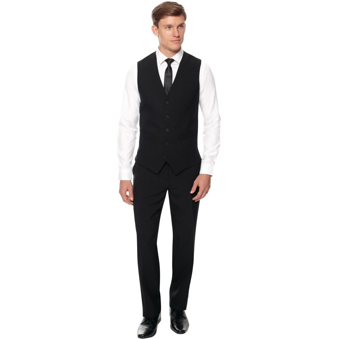 BB170-38 Herenpantalon zwart standaard lengte 96cm