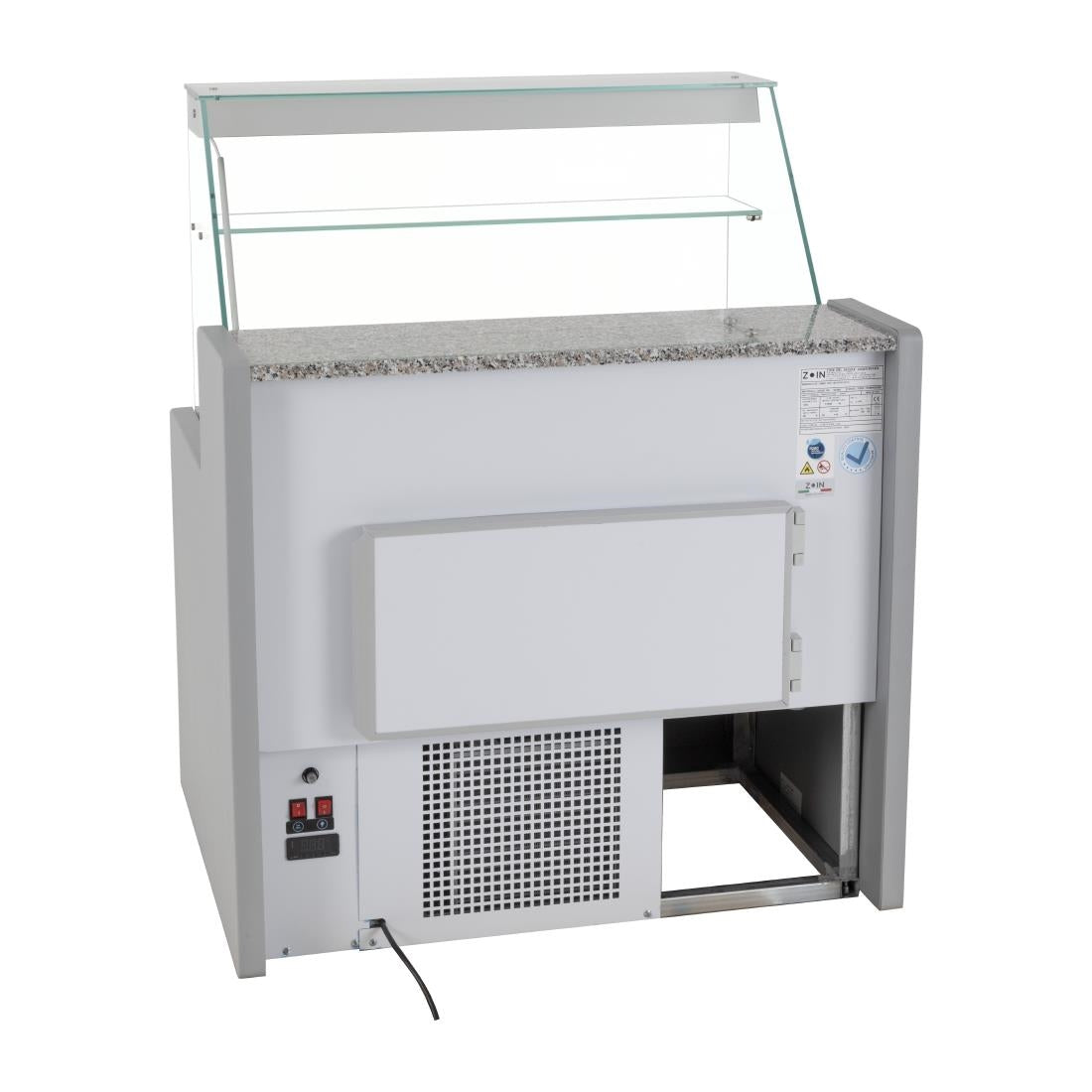 FP924-100 Zoin Tibet Serve Over Counter Grijs 1000mm