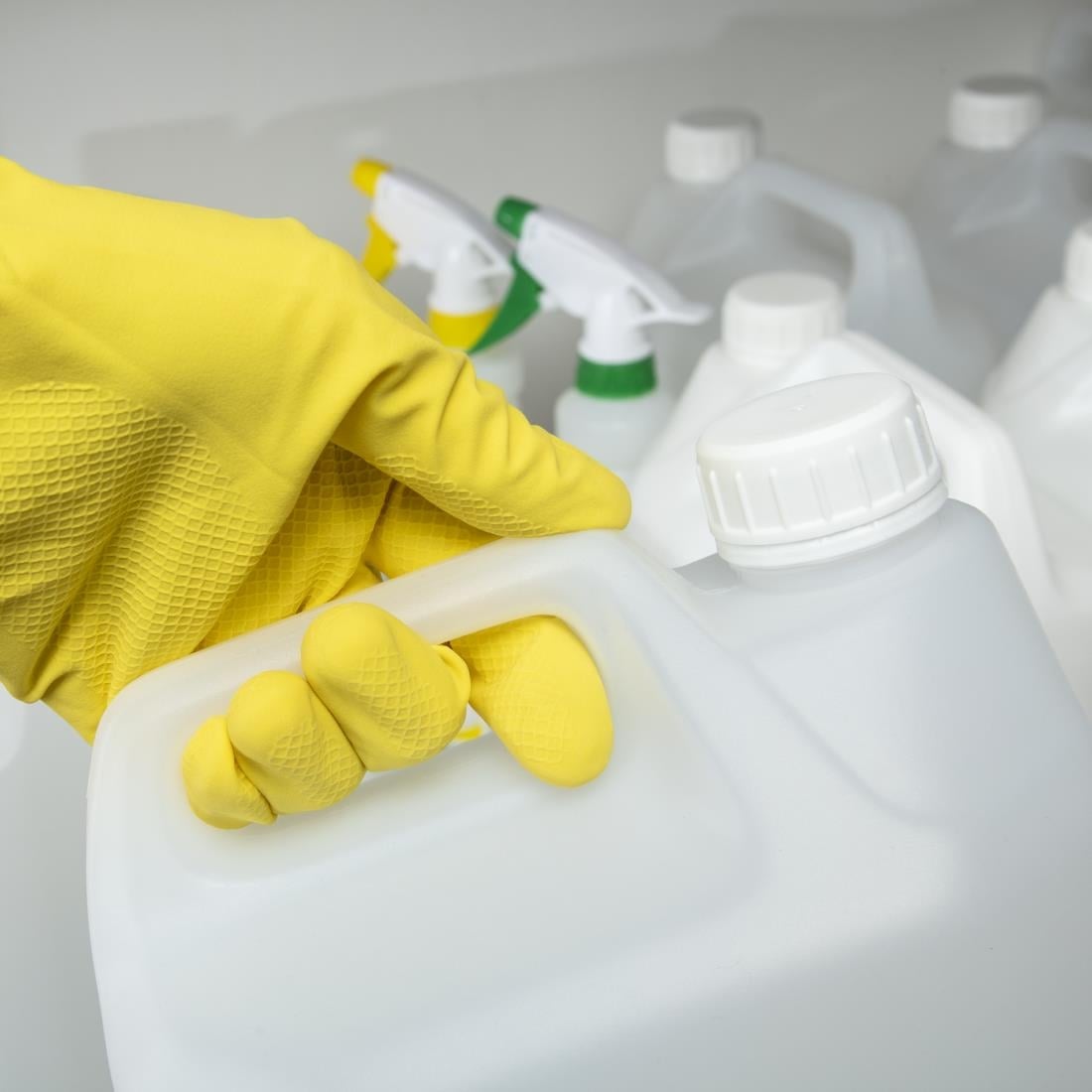 CD793-L Jantex huishoudhandschoenen geel L