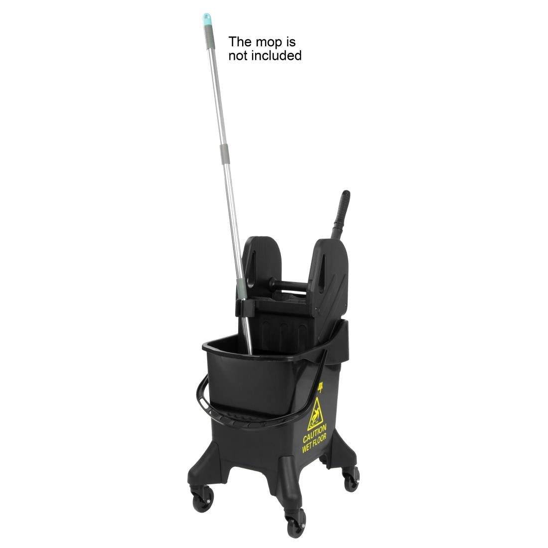 HW638 Jantex 20Ltr Hoge Mopemmer En Wringer - Gele Oplage