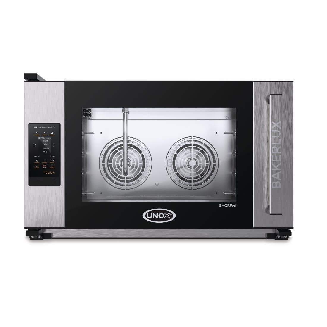 DW076 Unox Bakerlux shop pro Rossella matic touch 4 bakplaten heteluchtoven