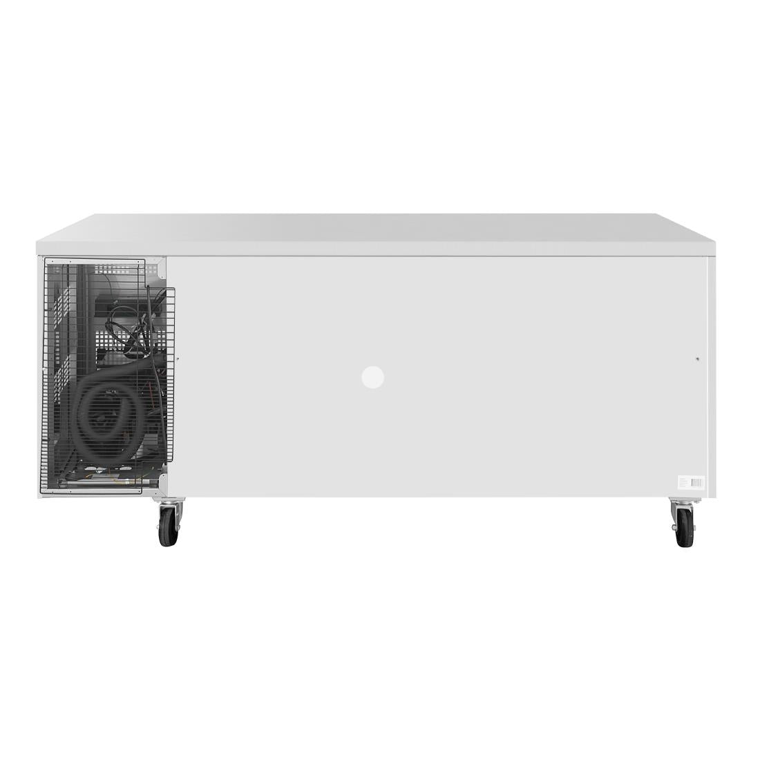 UA109 Polar U-Series koelwerkbank met 2 deuren en 2 laden 242Ltr