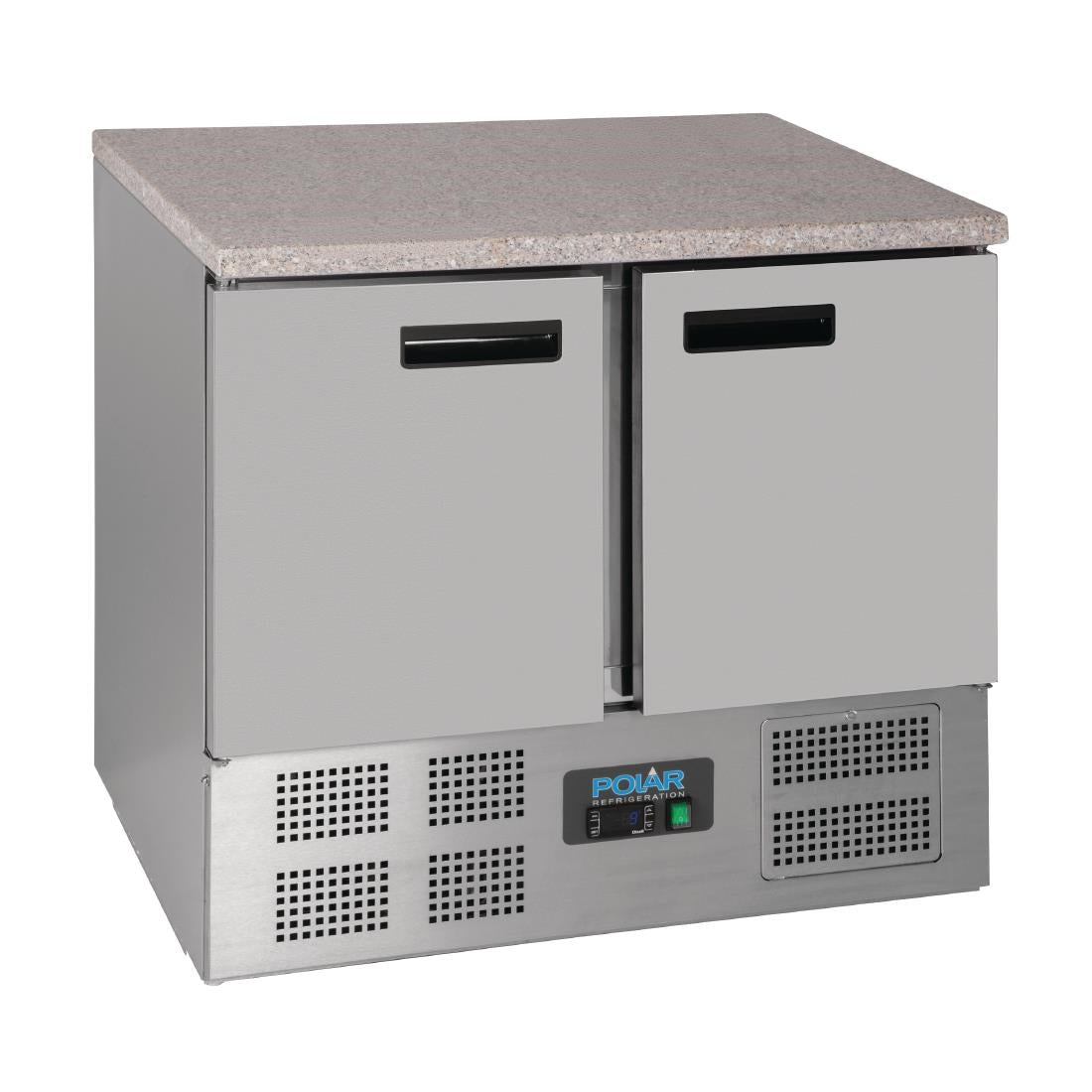 CL108 Polar G-serie koelwerkbank met marmeren werkblad 240Ltr