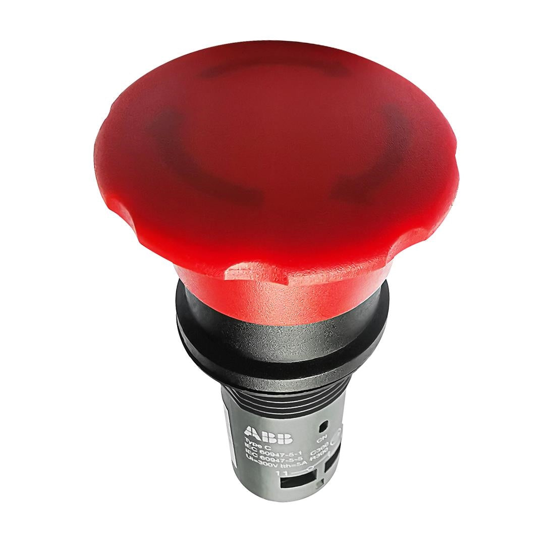 AD130 Buffalo rode (stop) knop
