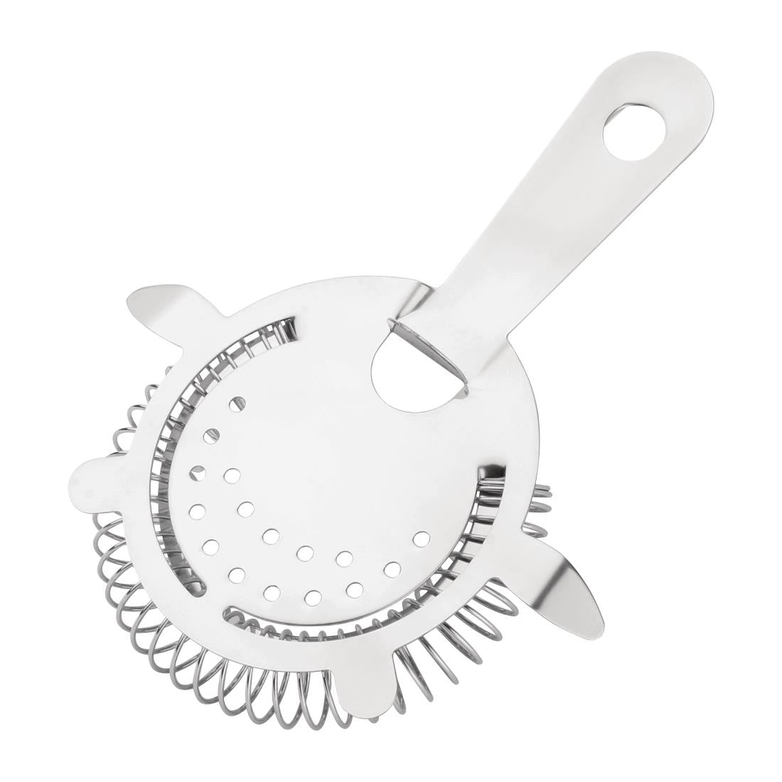 DR590 Olympia Hawthorne RVS cocktail zeef/strainer 4 tanden