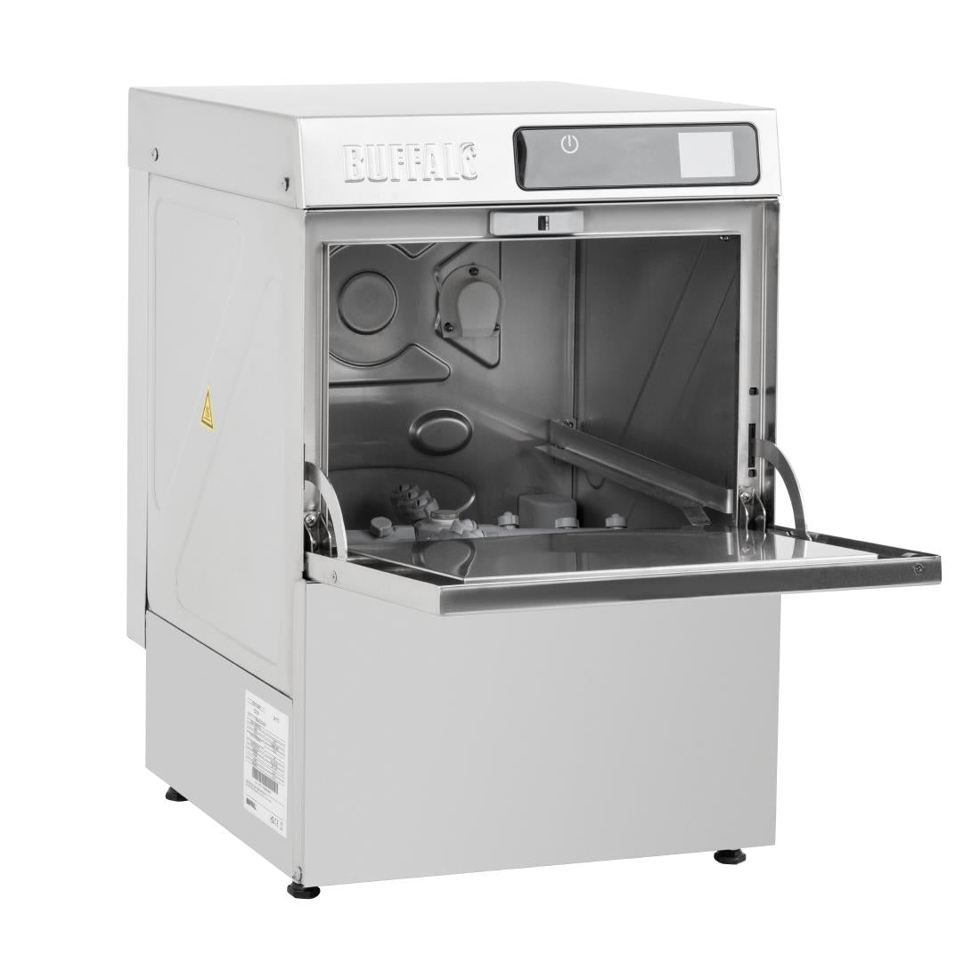HC516 Buffalo Digitale Aanrecht Vaatwasser Glas 350mm Mand 3.3Kw