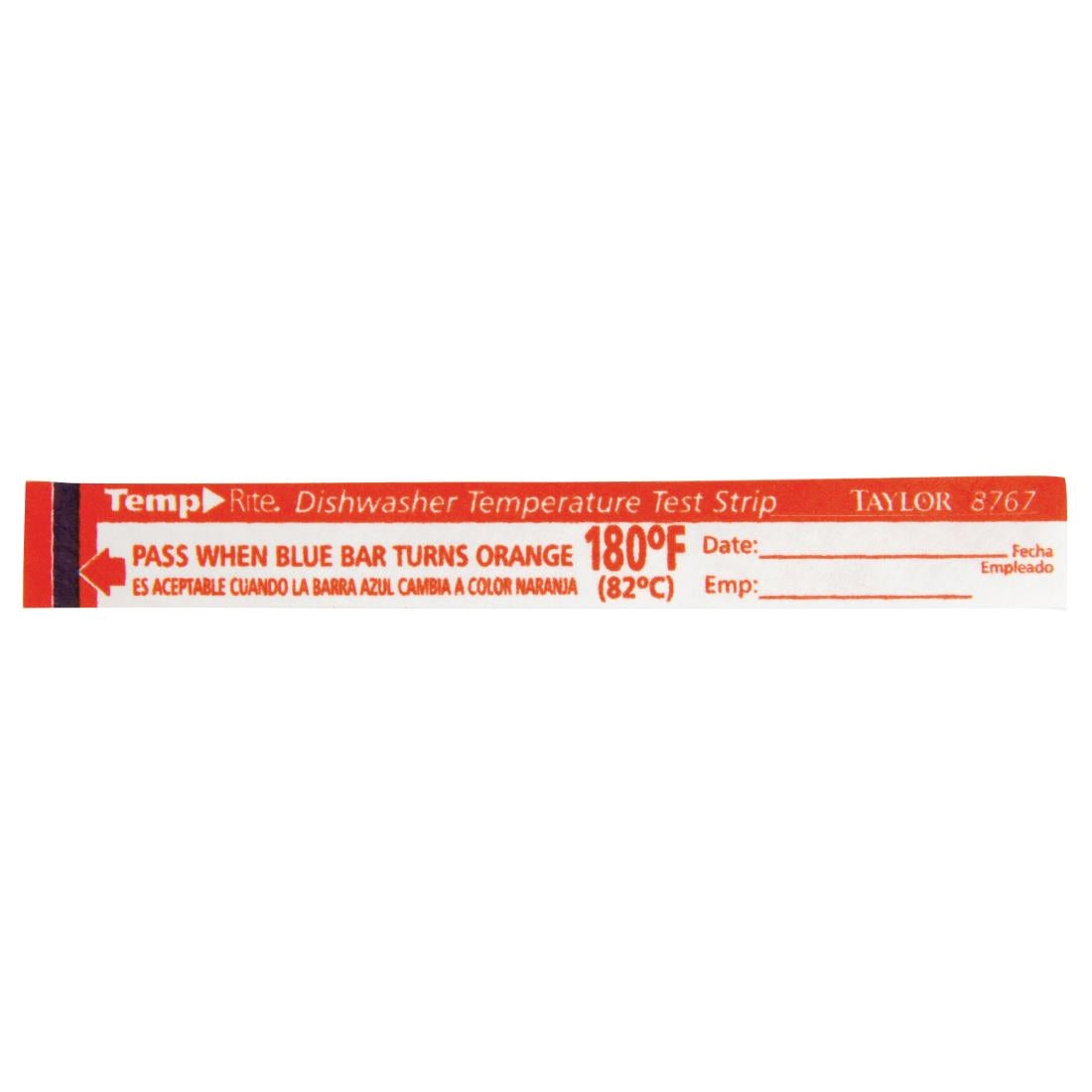 GJ059 Vaatwasser temperatuur teststrip (25 stuks))