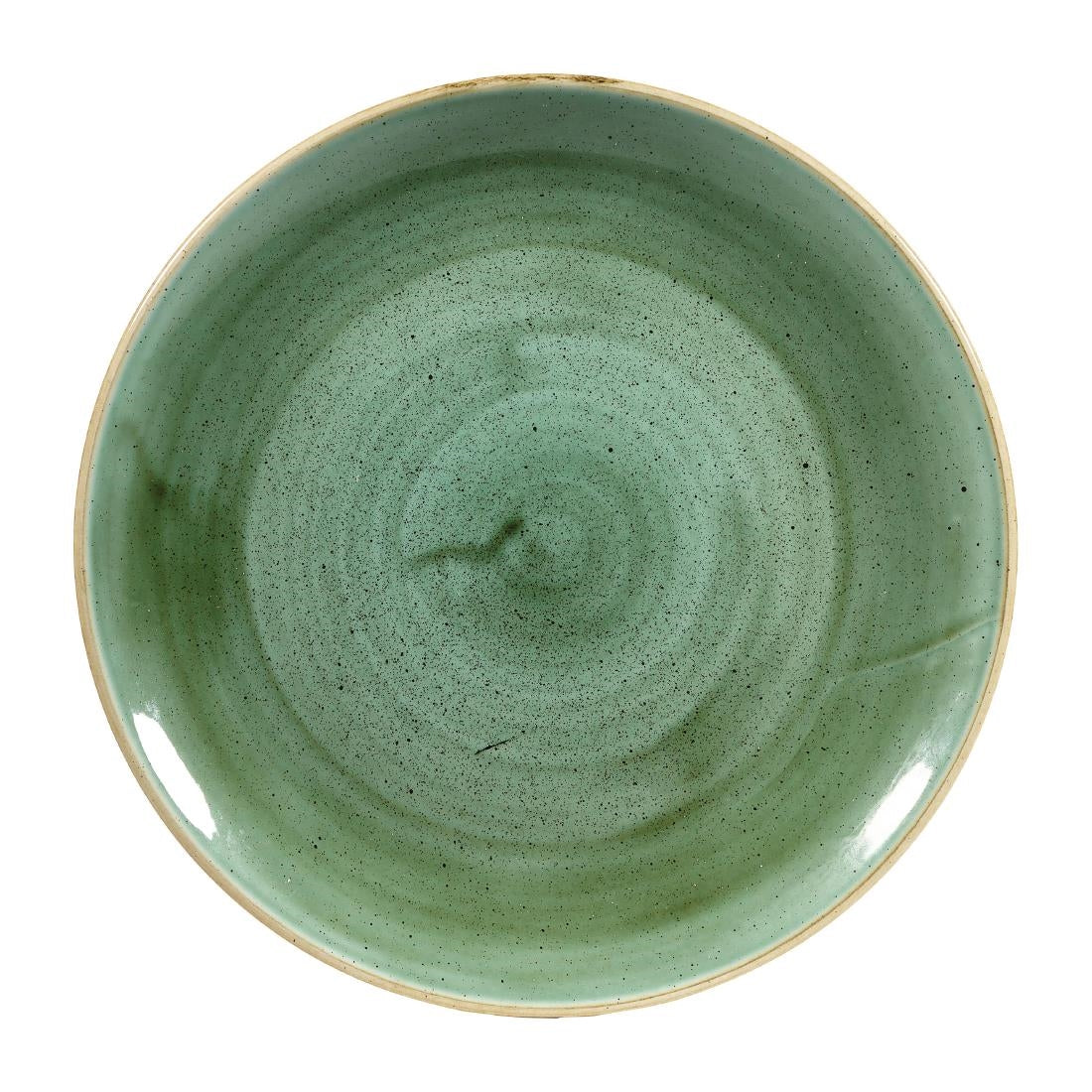 DF995 Churchill Stonecast Samphire Green Evolve Coupe Bord 26cm (12 stuks)