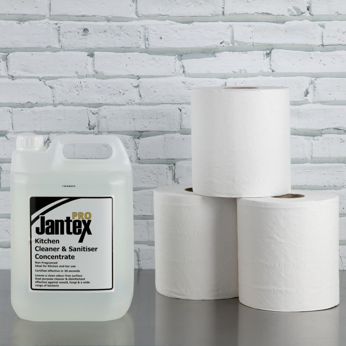DL920 Jantex centrefeed 2-laags handdoekrollen wit 120m (6 stuks)