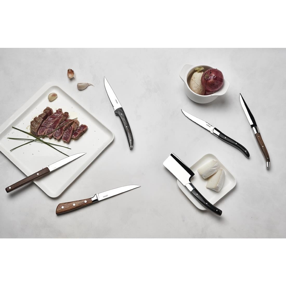 DY410 Comas steakmessen Montblanc 23cm (6 stuks)