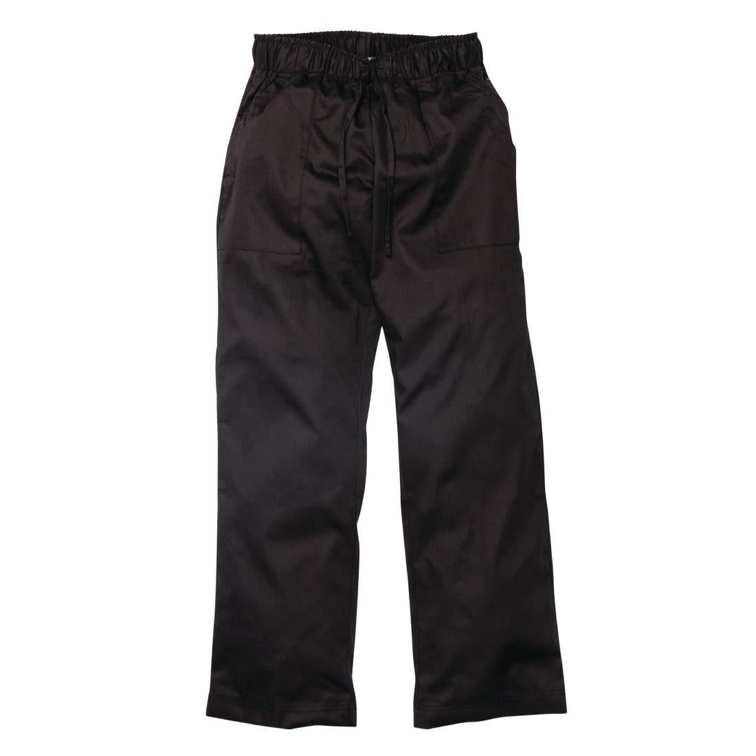 A431-S Chef Works Executive dames pantalon zwart S