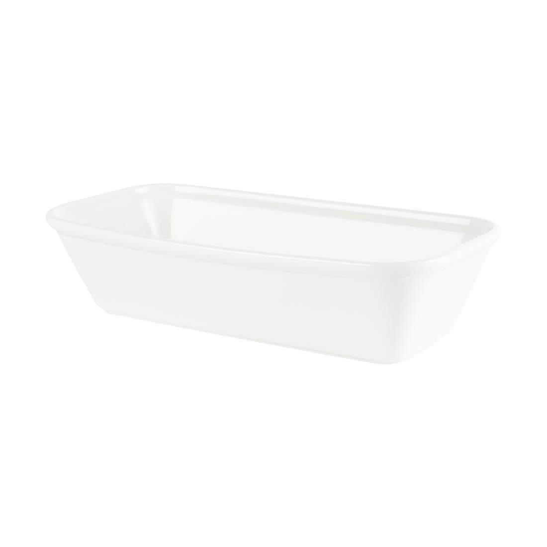 CA948 Churchill Counter Serve rechthoekige ovenschalen 12x25cm (4 stuks)