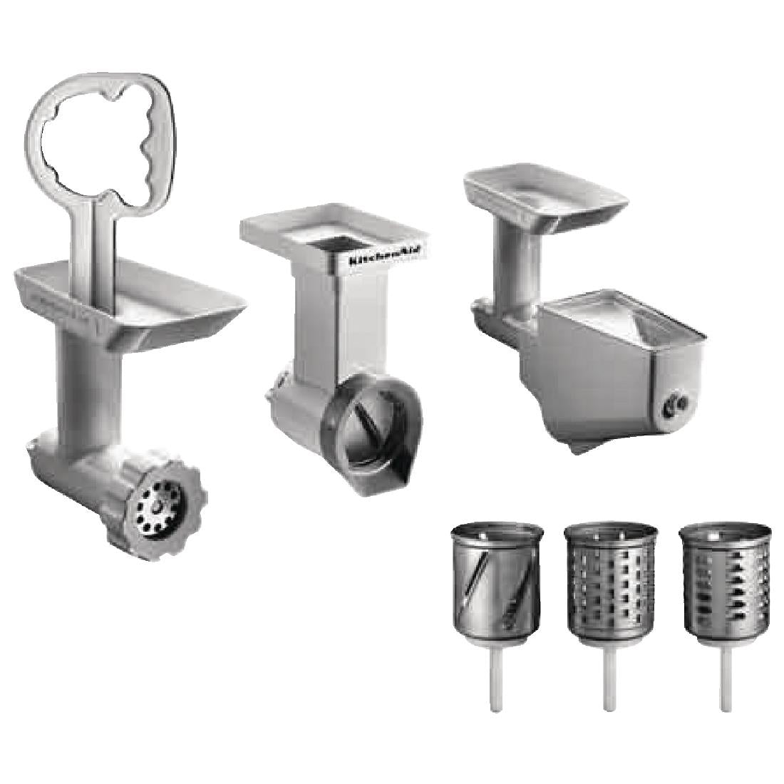 AD294 KitchenAid 6-delige accessoireset voor KitchenAid mixers