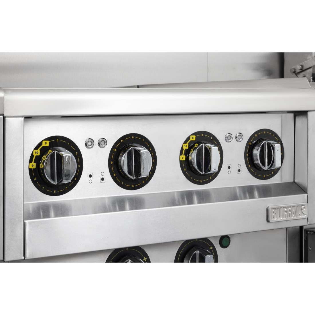 FU219 Buffalo 600 Serie 4 Zone Inductiekookplaat 2 x 3Kw. Let Op: Alleen Aanrechtmodel. Onderkast Wordt Apart Verkocht.