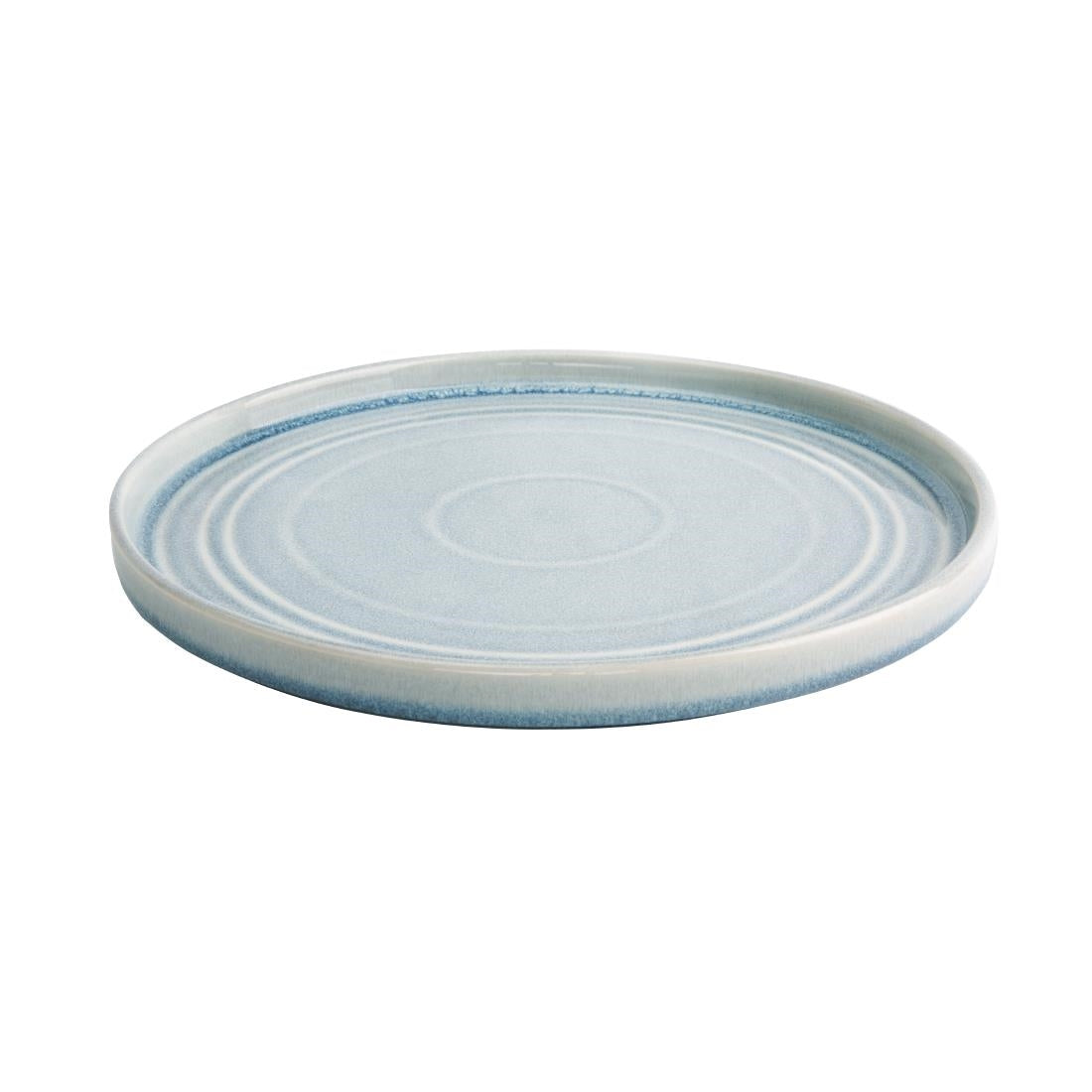FB569 Olympia Cavolo Plat Rond Bord Ijsblauw 27cm (4 Stuks)