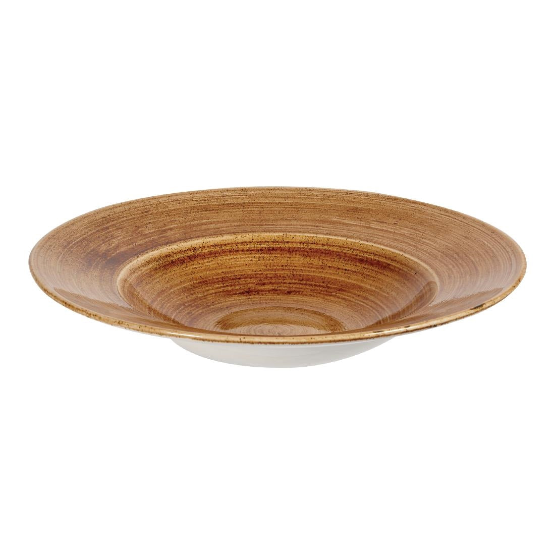 FA609 Churchill Stonecast Patina Vintage Copper Kom Met Brede Rand Large 27.9cm (12 stuks)