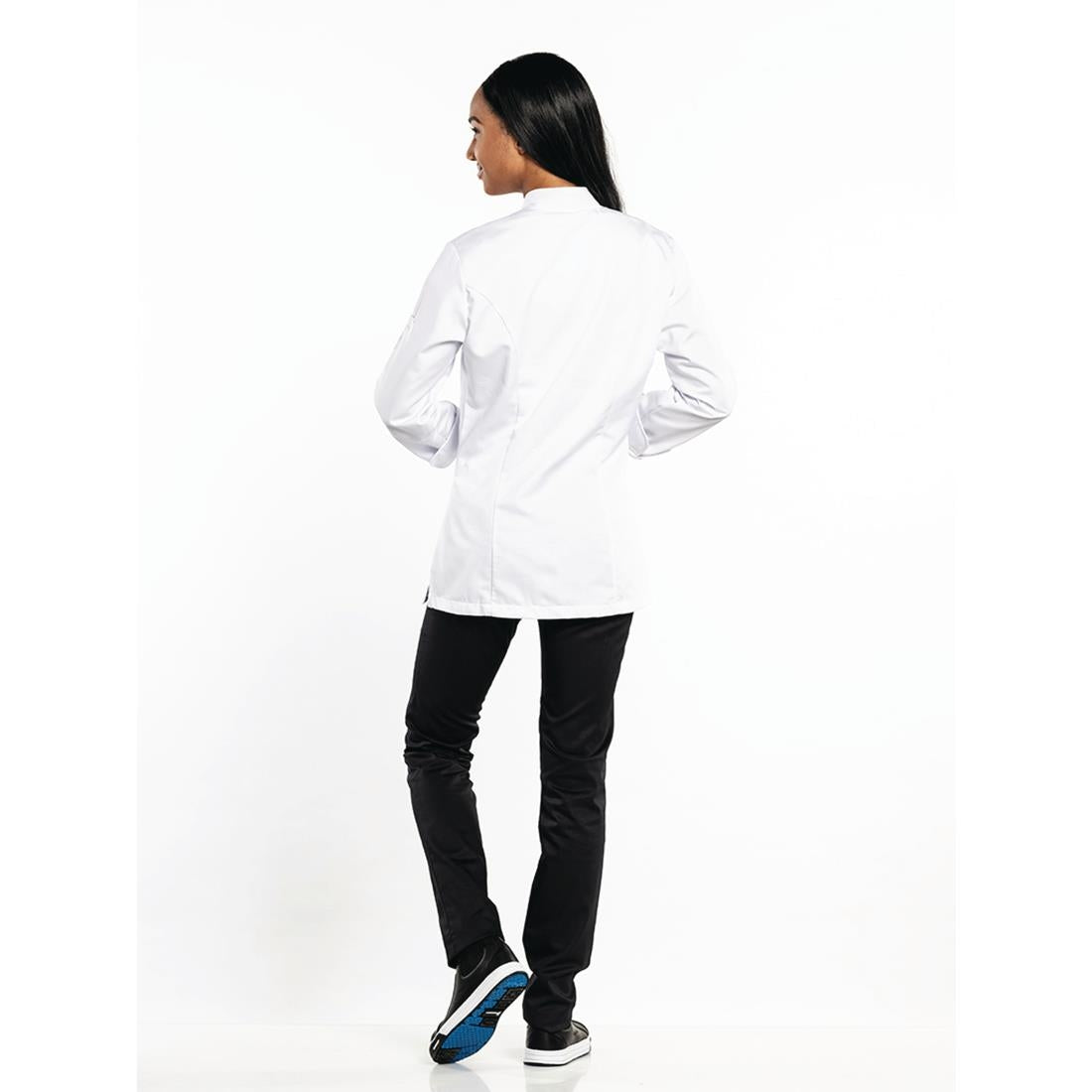 H623-XXXL Chaud Devant Monza dames koksbuis wit - Maat XXXL