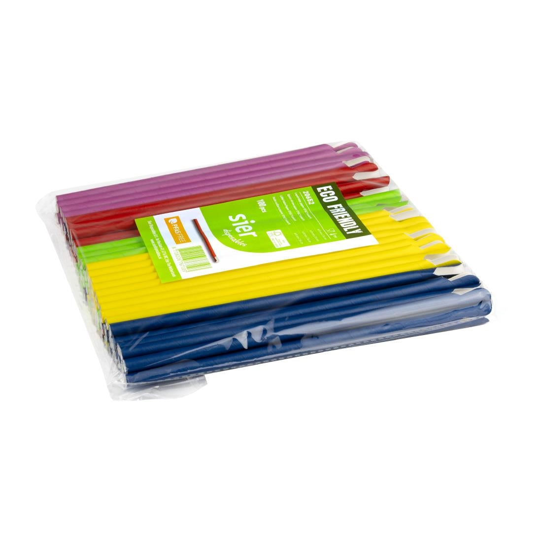 HU497 Sier Diposables Lepelrietje Papier (FSC®) (100 stuks)