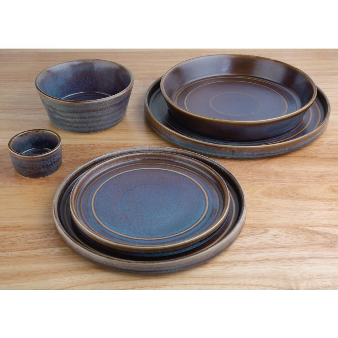 FD914 Olympia Cavolo Plat Rond Bord - 180mm (6 Stuks)