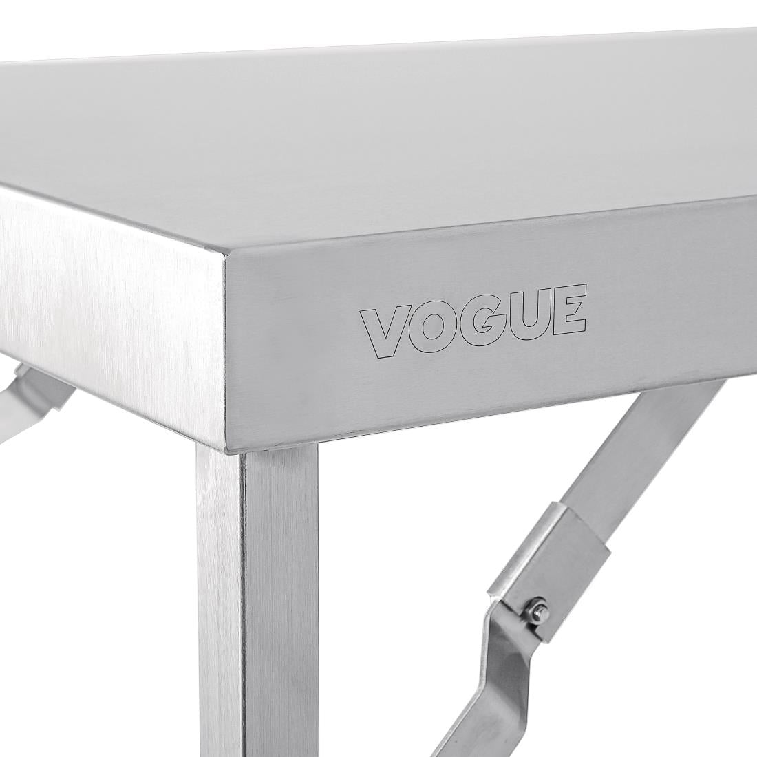 CB906 Vogue inklapbare RVS werktafel 180cm