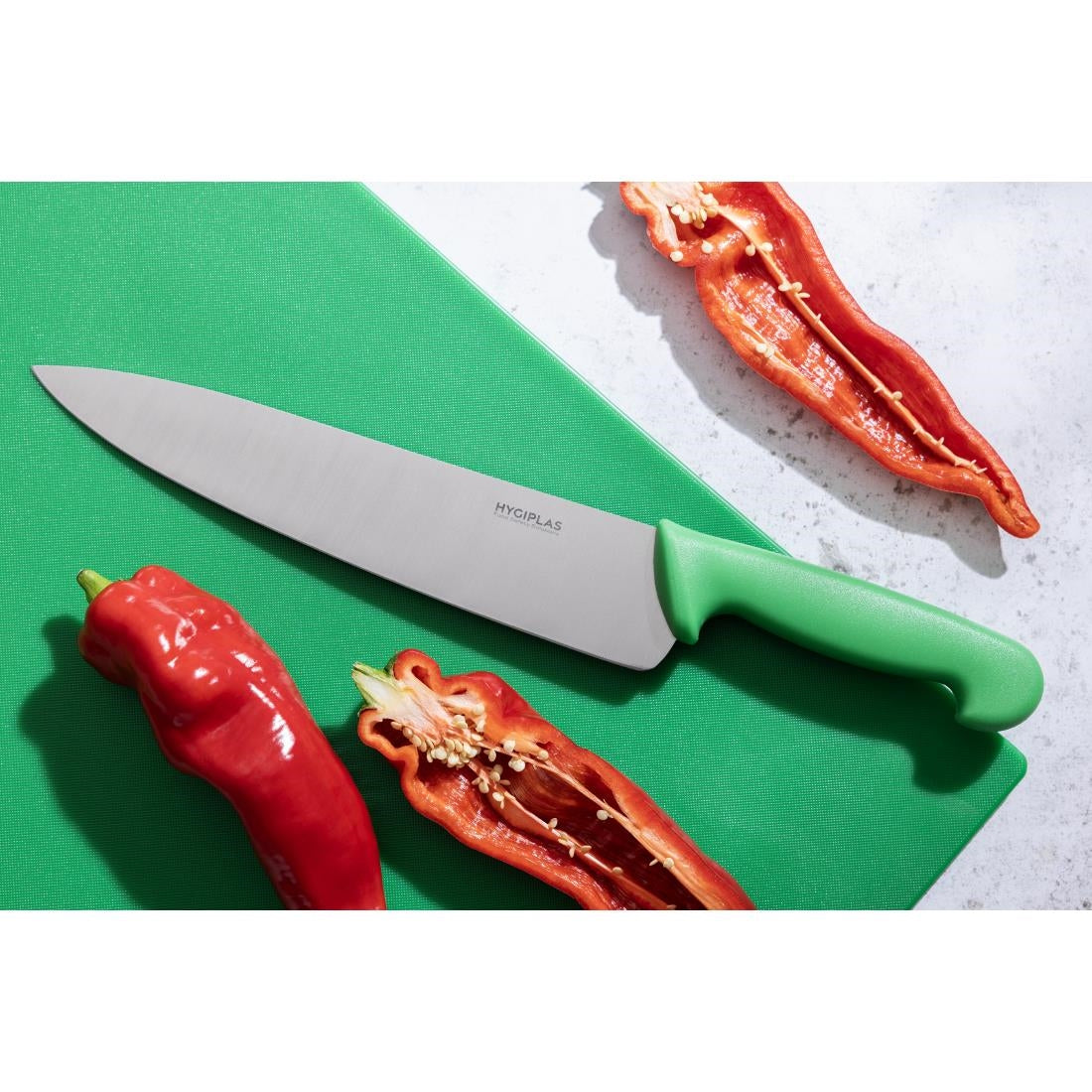 C868 Hygiplas koksmes 25,5cm groen
