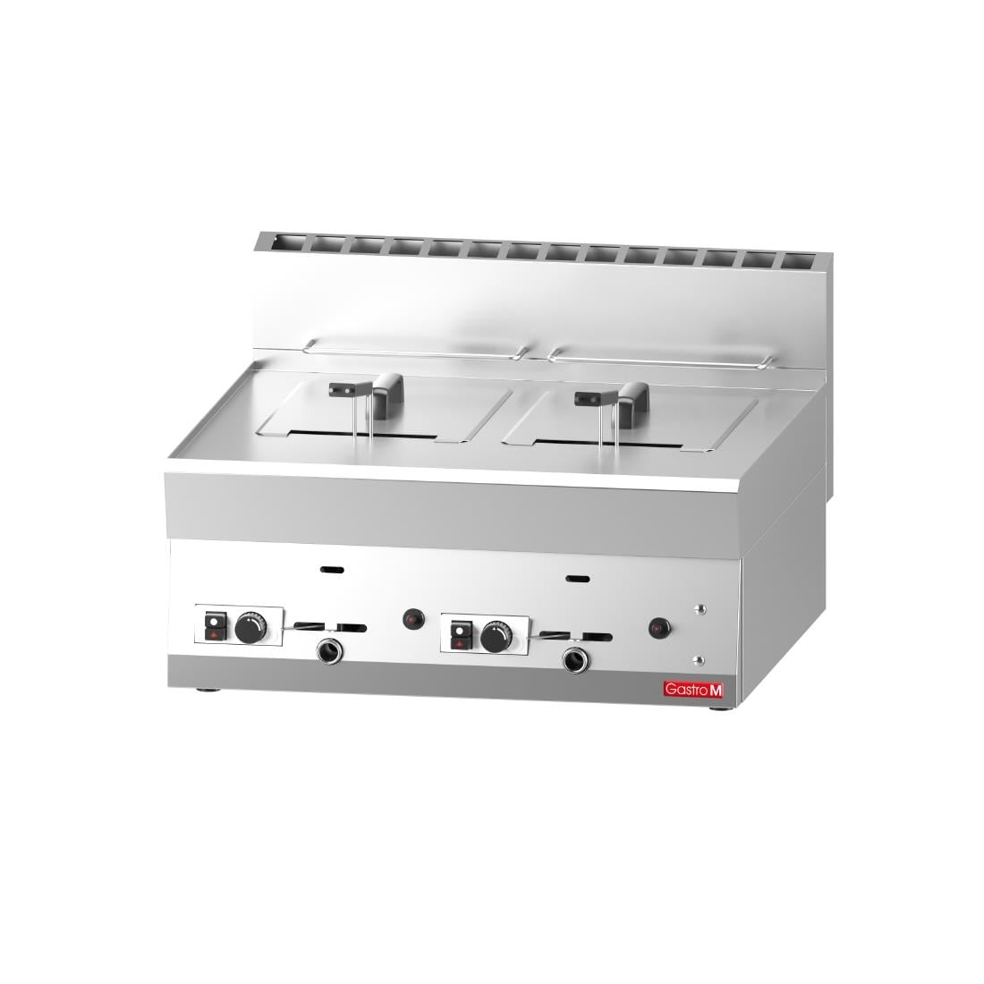 GL920 Gastro M 650 gas friteuse 2x 8Ltr 65/70 FRG