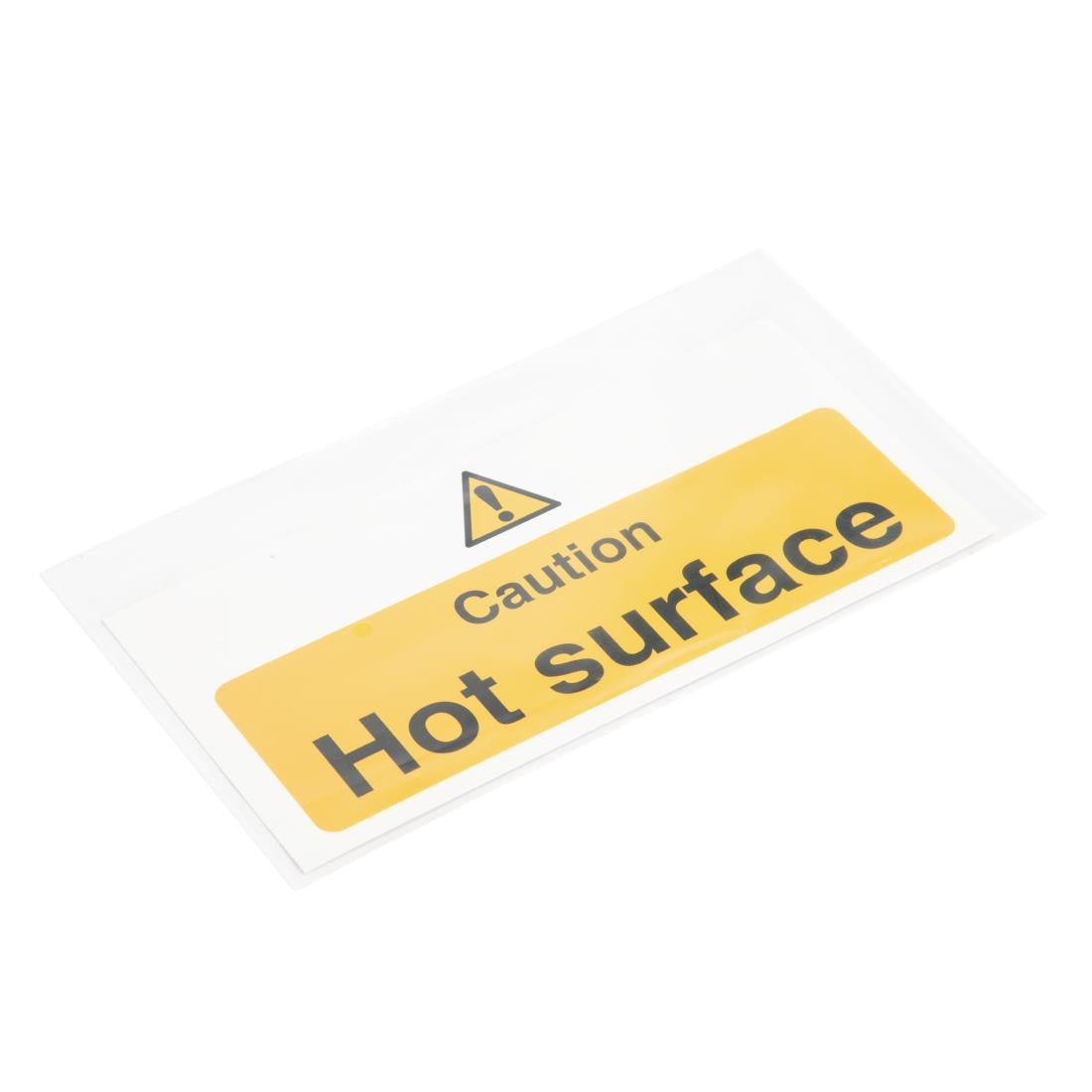 L848 Vogue 'Caution - Hot surface' waarschuwingsbord