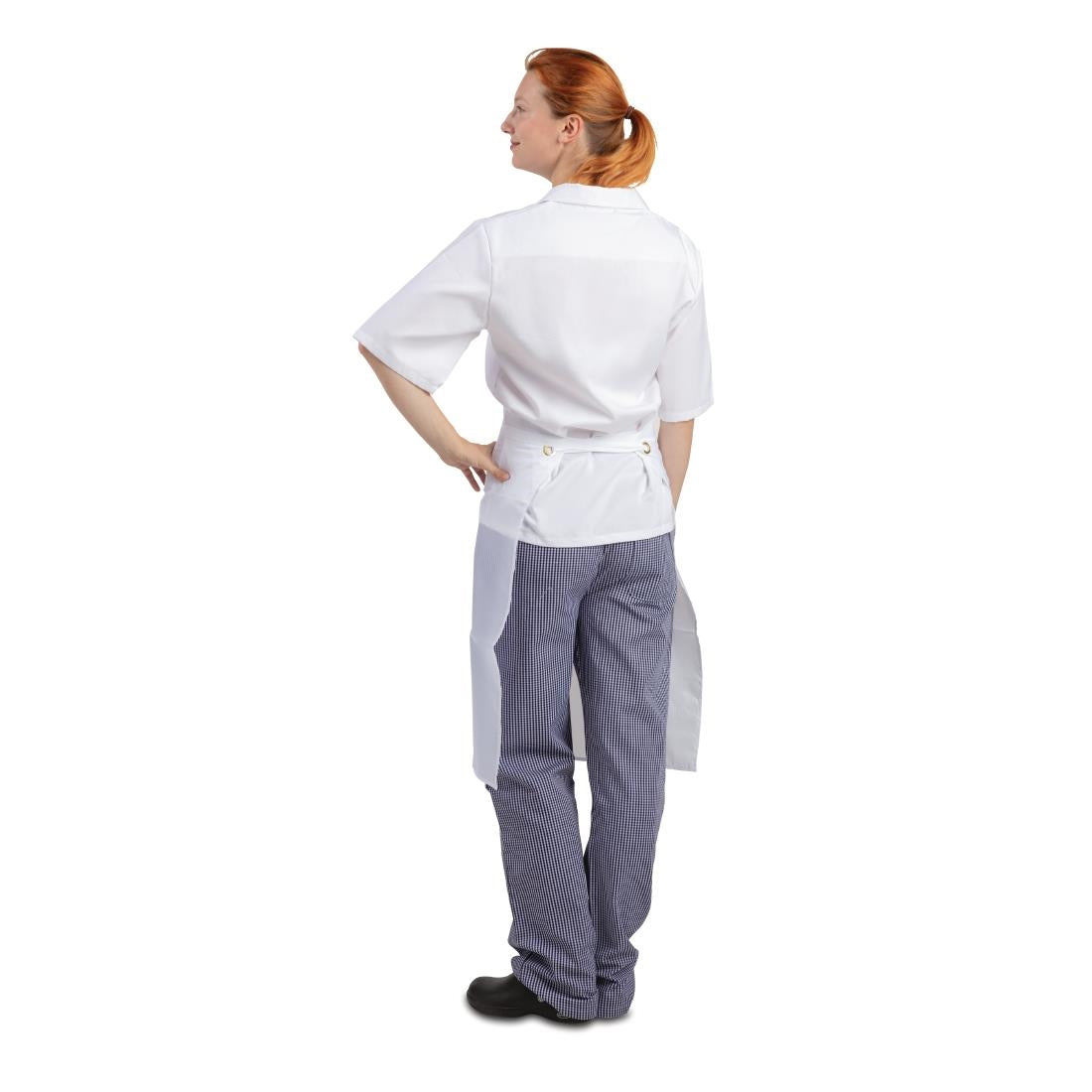 A897 Whites waterdicht schort wit
