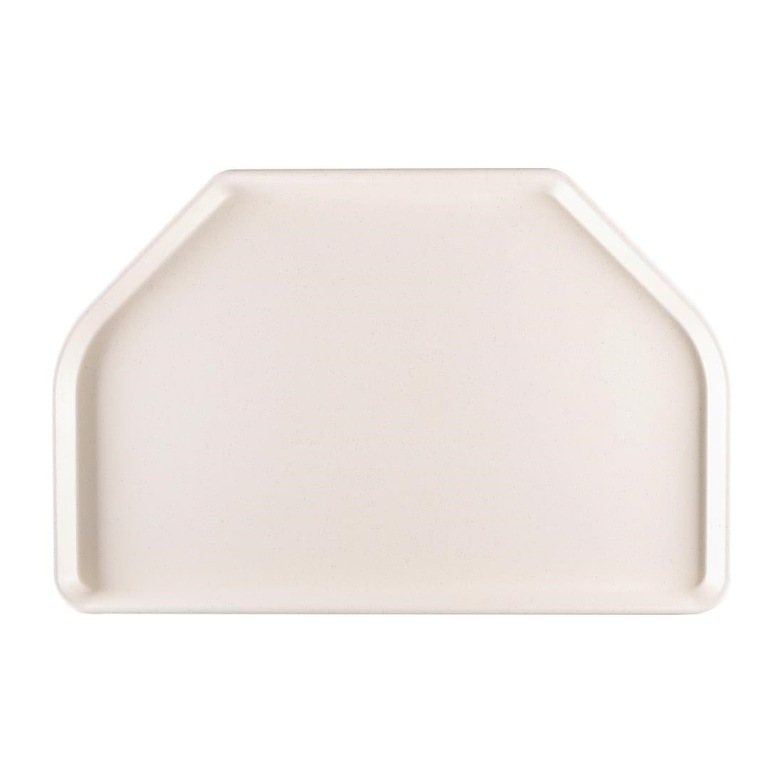 DR868 Roltex polyester trapezium dienblad 500 x 325mm grijs