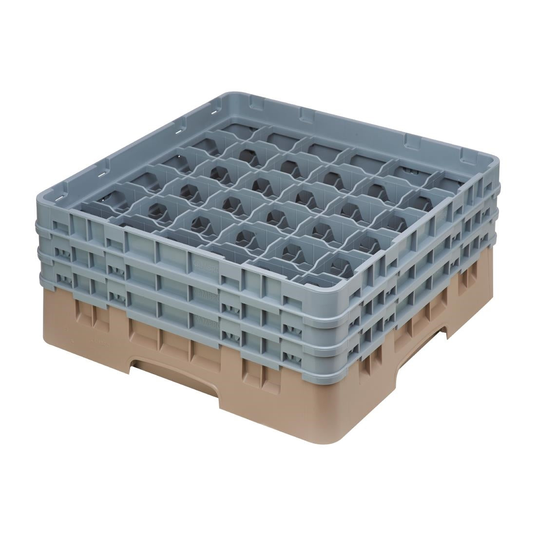 DE795 Cambro Camrack vaatwaskorf met 36 compartimenten max. glashoogte 17,4cm