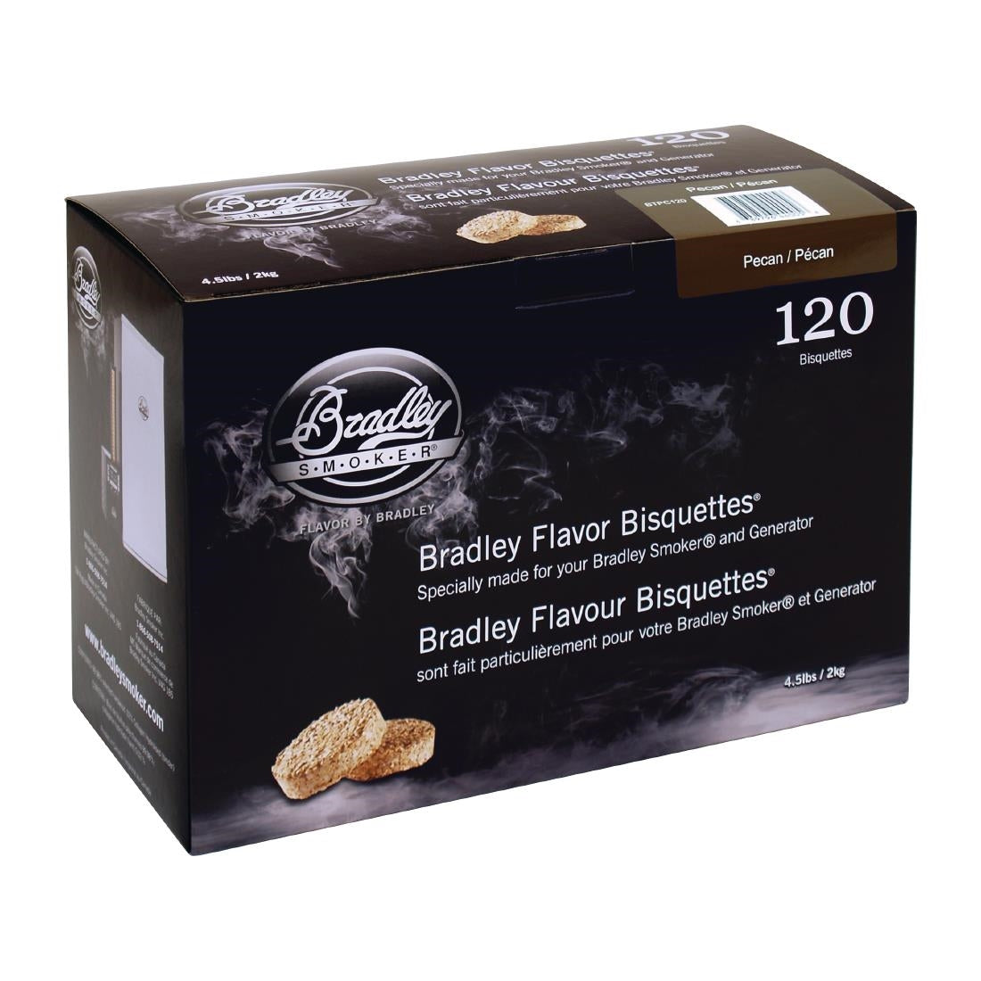 FE655 Bradley Food Smoker Pecan Flavour Bisquette (120 Pack)