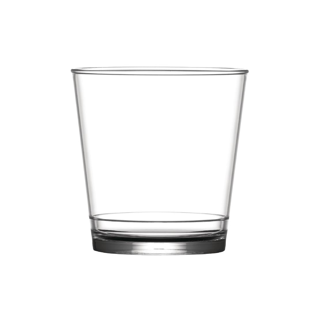 DC422 BBP polycarbonaat whiskeyglazen 256ml (48 stuks)