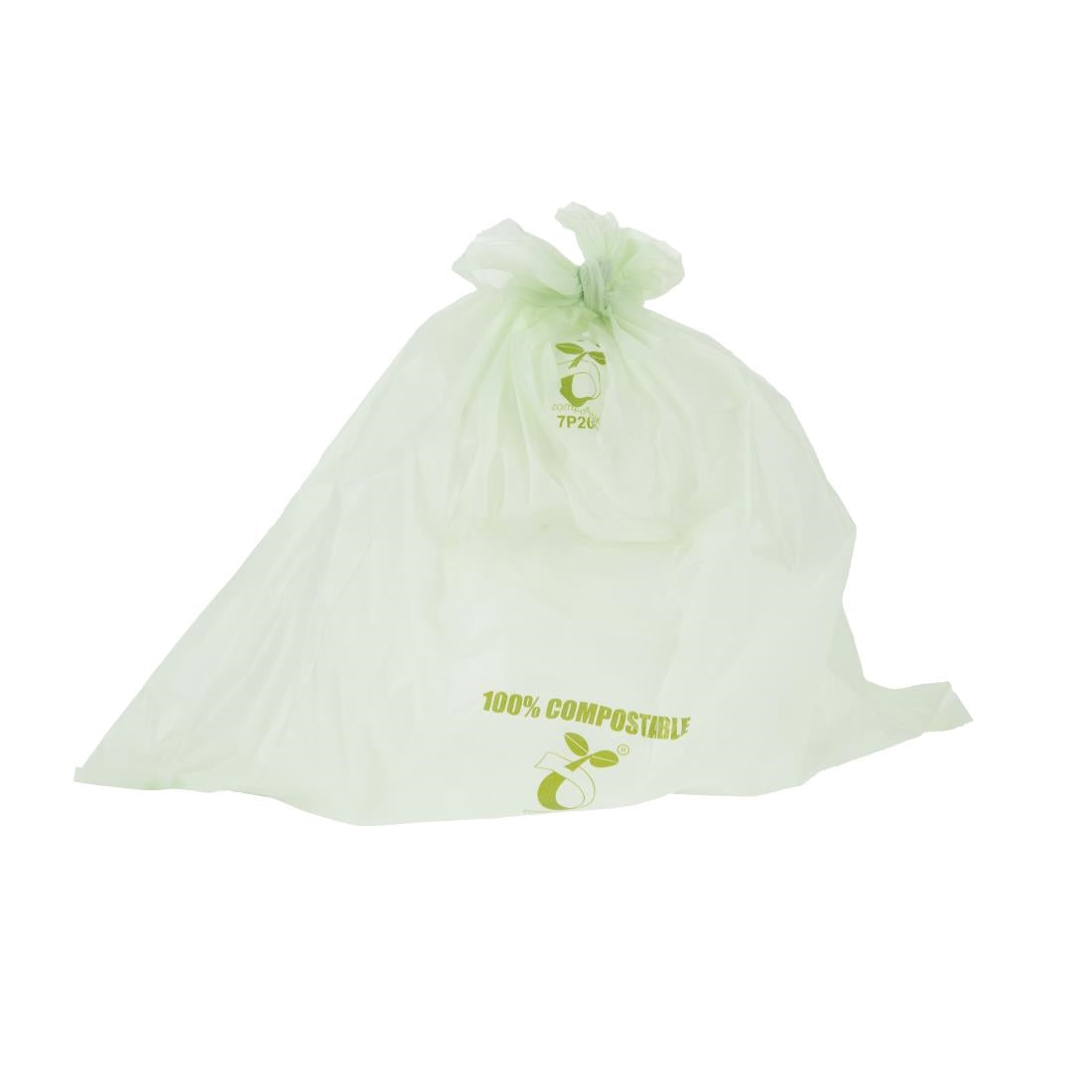 HW684 Jantex Groene Composteerbare Caddy Zakjes 10Ltr (24 stuks)