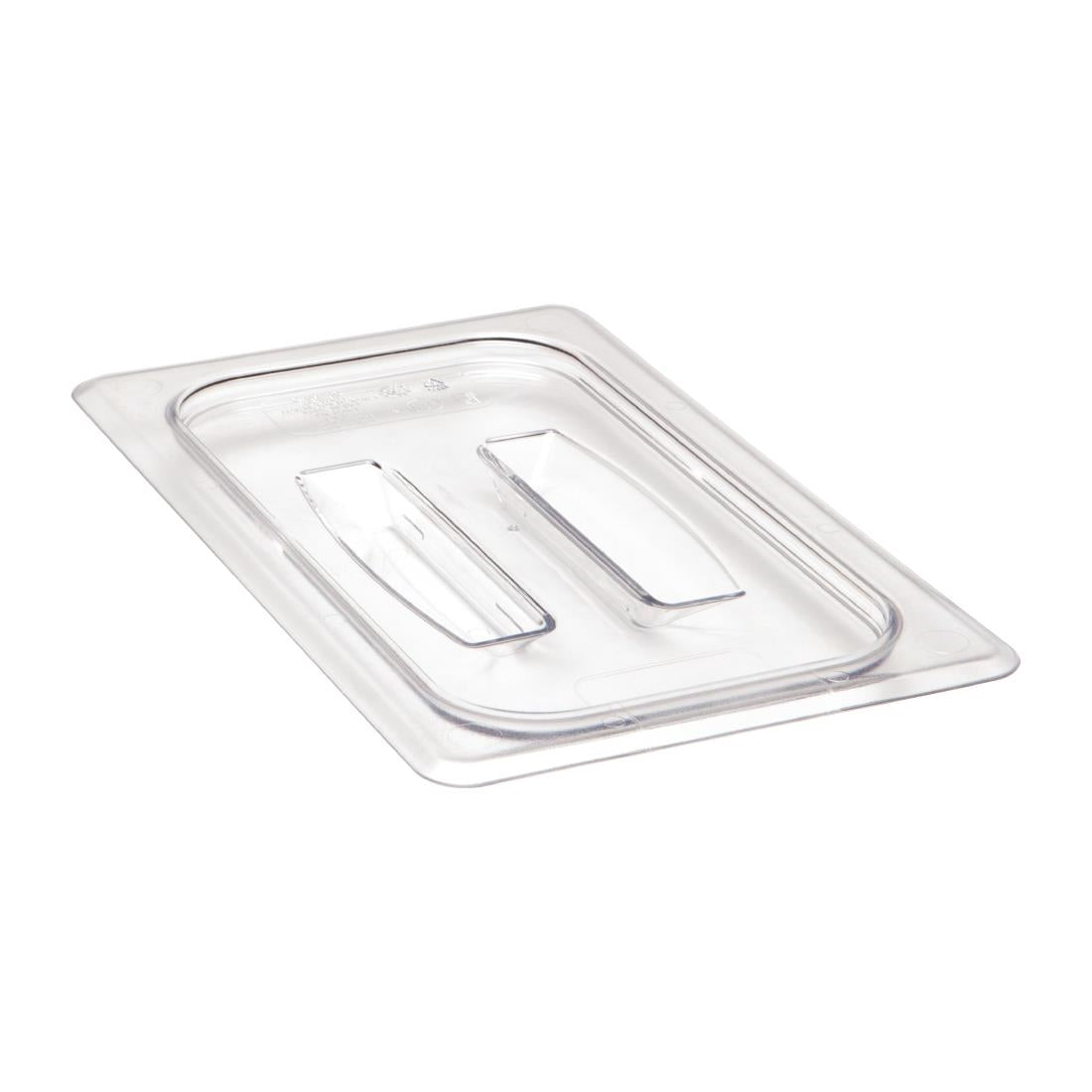 DC983 Cambro Camview BPA vrij GN 1/4 deksel met handvat