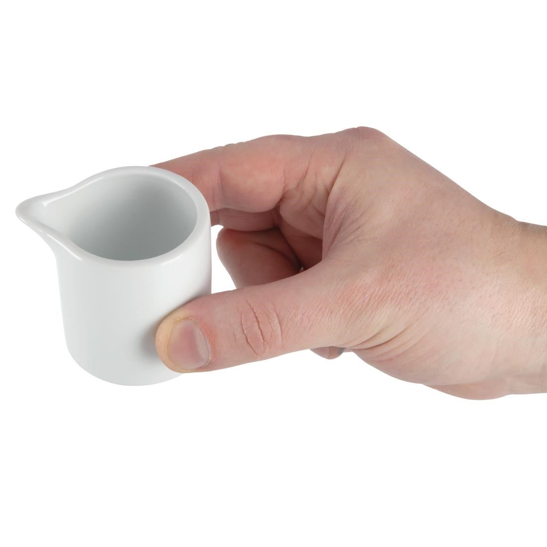 CB704 Olympia Whiteware melkkannetje (6 stuks)