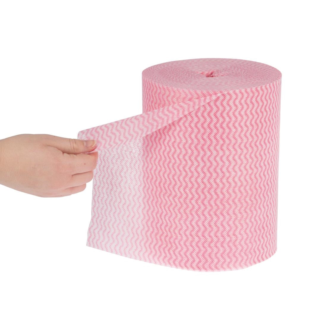 DN844 Jantex multifunctionele antibacteriële doekjes rood (200 stuks)