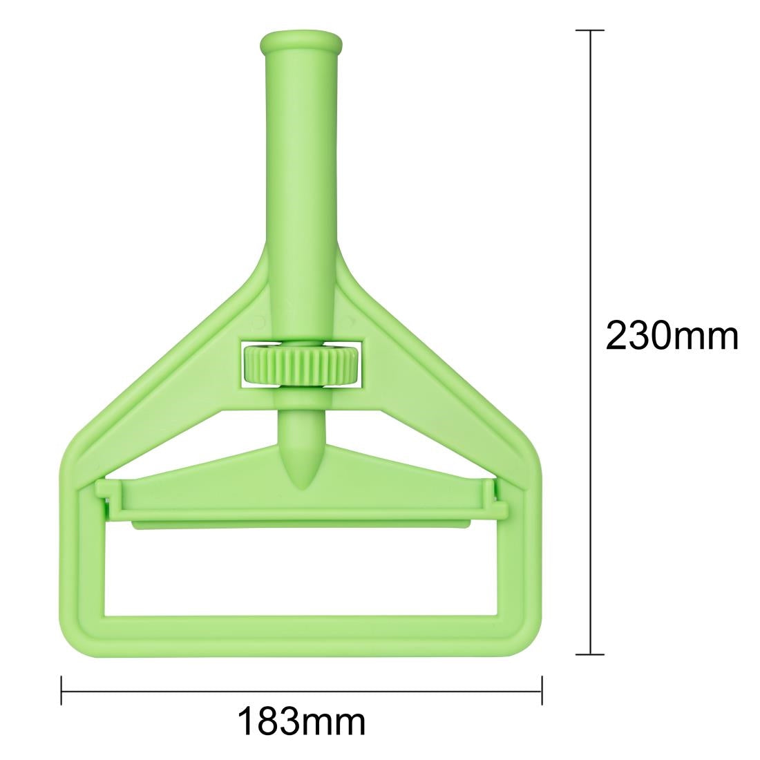 JB533 Jantex Connect brede Kentucky-mopkopklem Groen