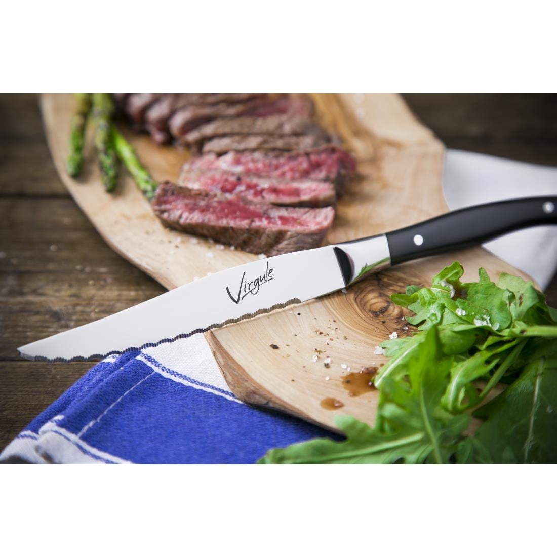 DM247 Amefa Virgule steakmessen (12 stuks)