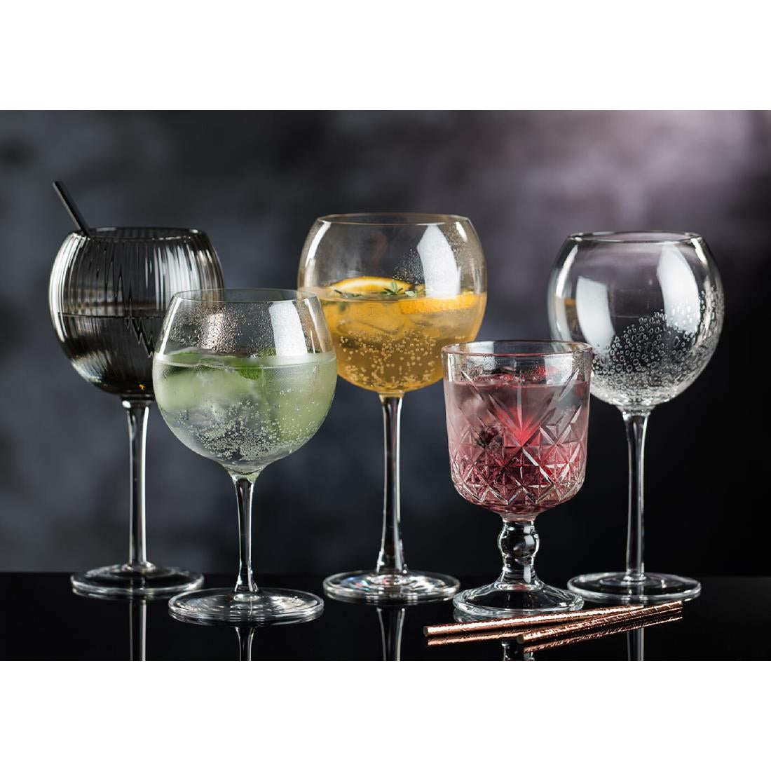 CZ041 Utopia Hayworth Rookcocktailglazen 580ml (6 stuks)