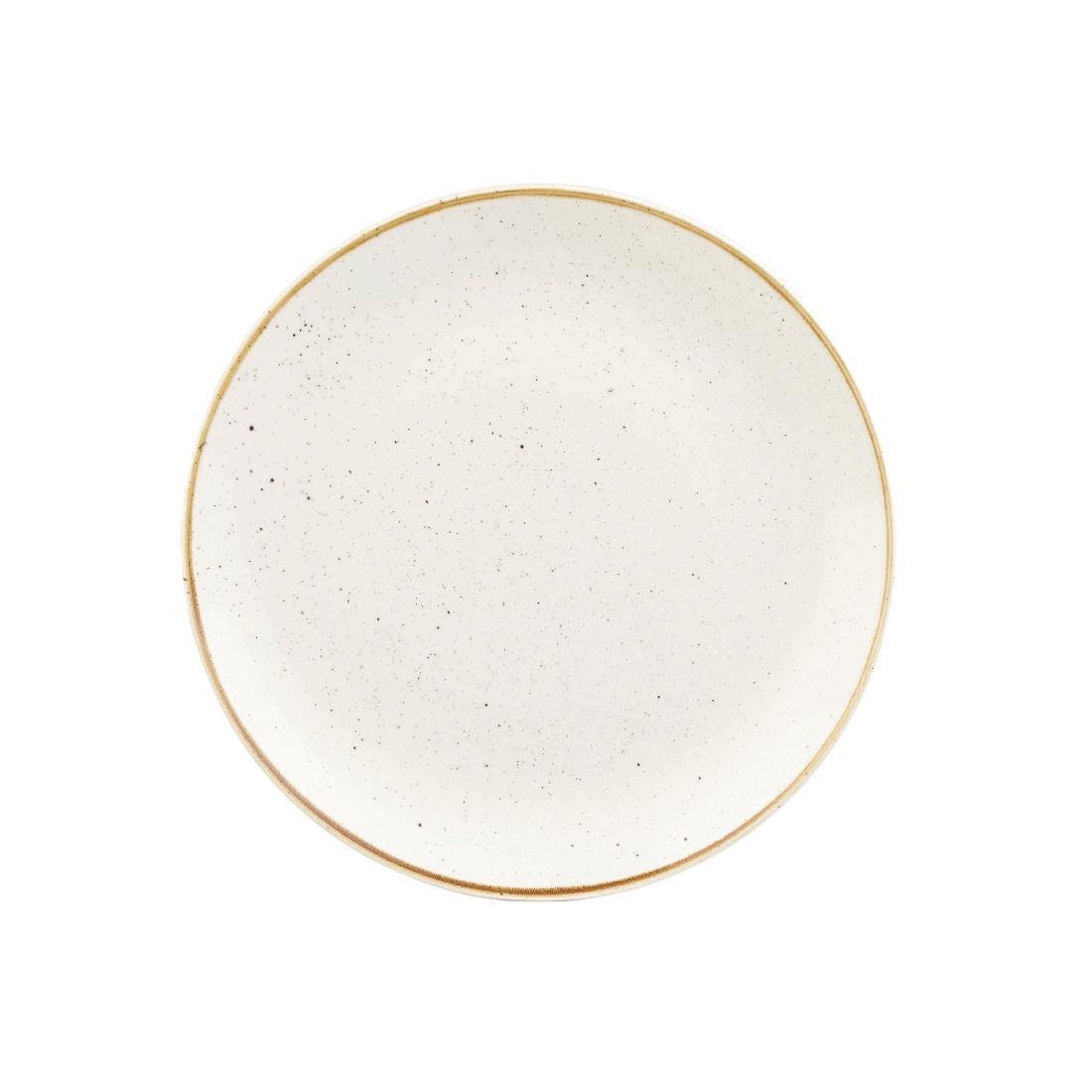 FF646 Churchill Stonecast Barley White Coupe Bord (6 stuks)