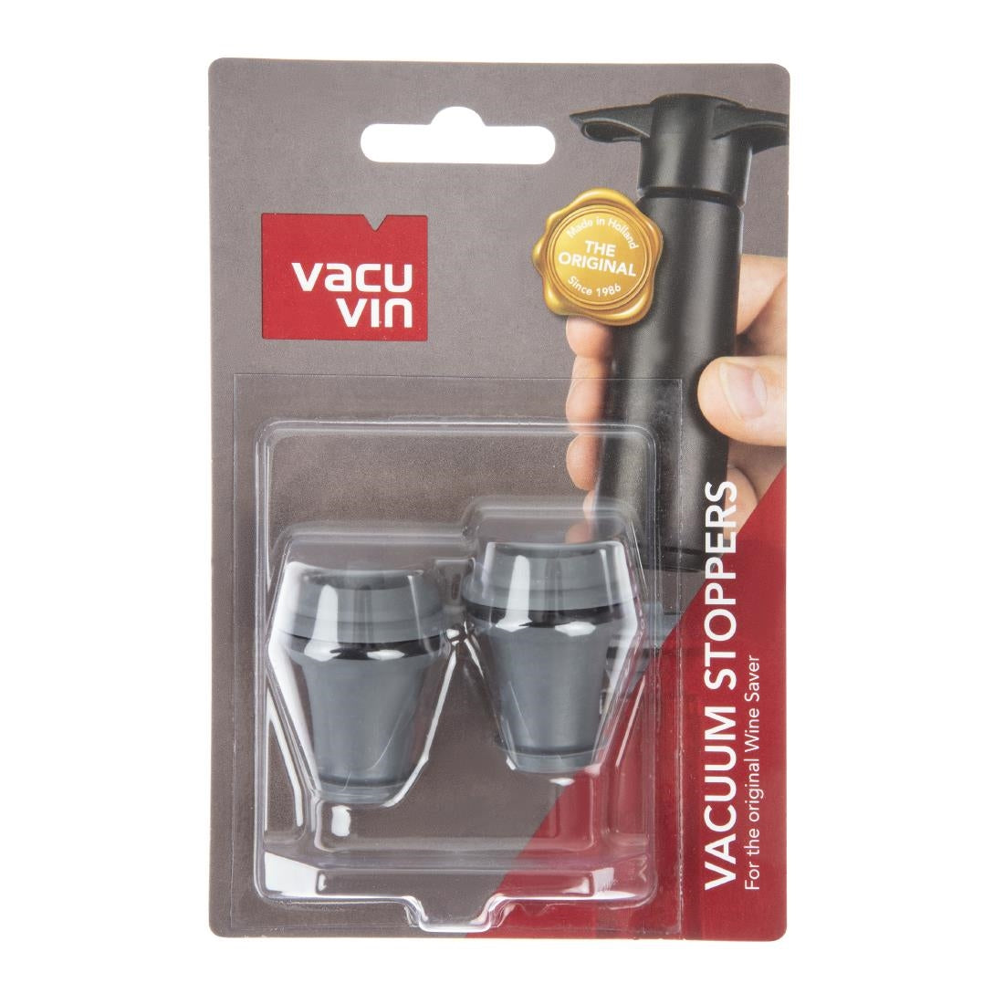 CC195 Vacu-Vin reservestoppers (2 stuks)