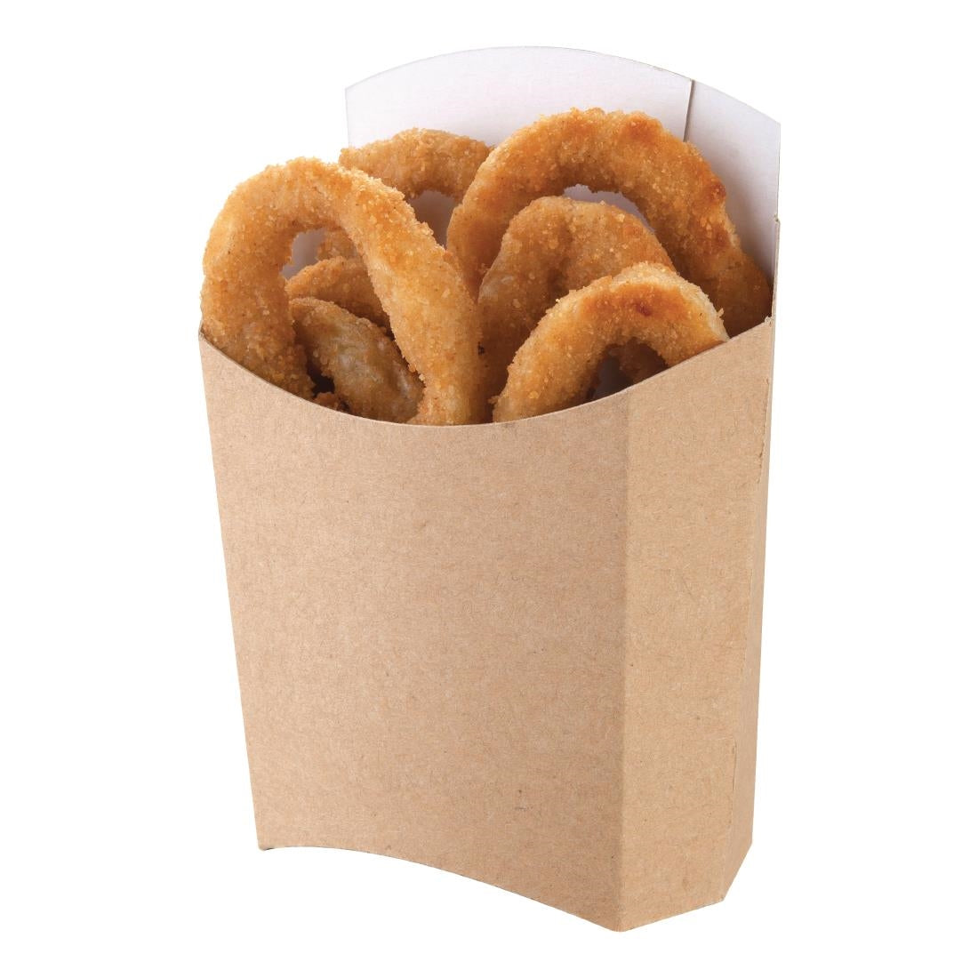 GE801 Colpac kraft frietbakjes composteerbaar large (1000 stuks)
