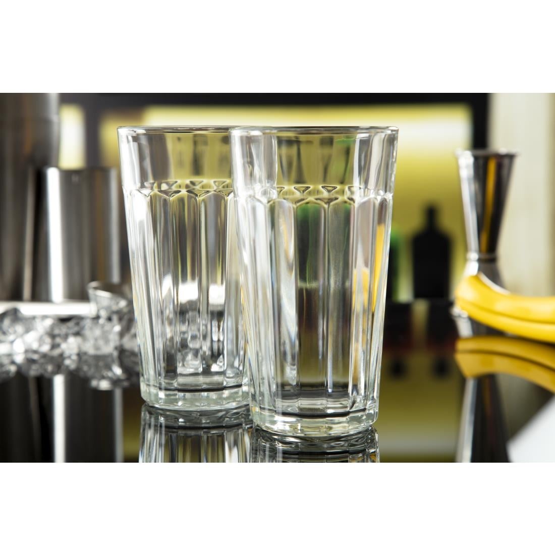 DX701 Artis Xtratuff drankenbeker met panelen, 350 ml (12 stuks)
