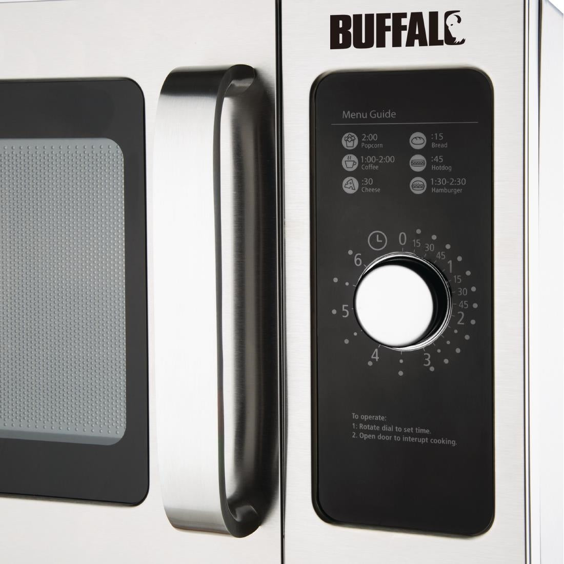 FB861 Buffalo professionele magnetron 25L 1000W handmatige bediening