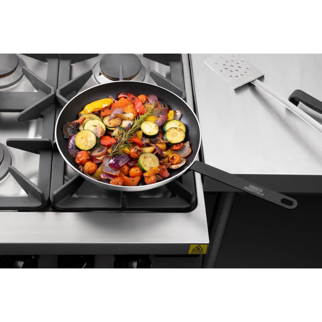 HX969 Nisbets Essentials Aluminium Antiaanbak Teflon Koekenpan 28cm