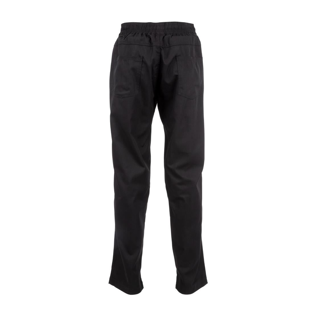 A695-M Chef Works unisex baggy koksbroek zwart M