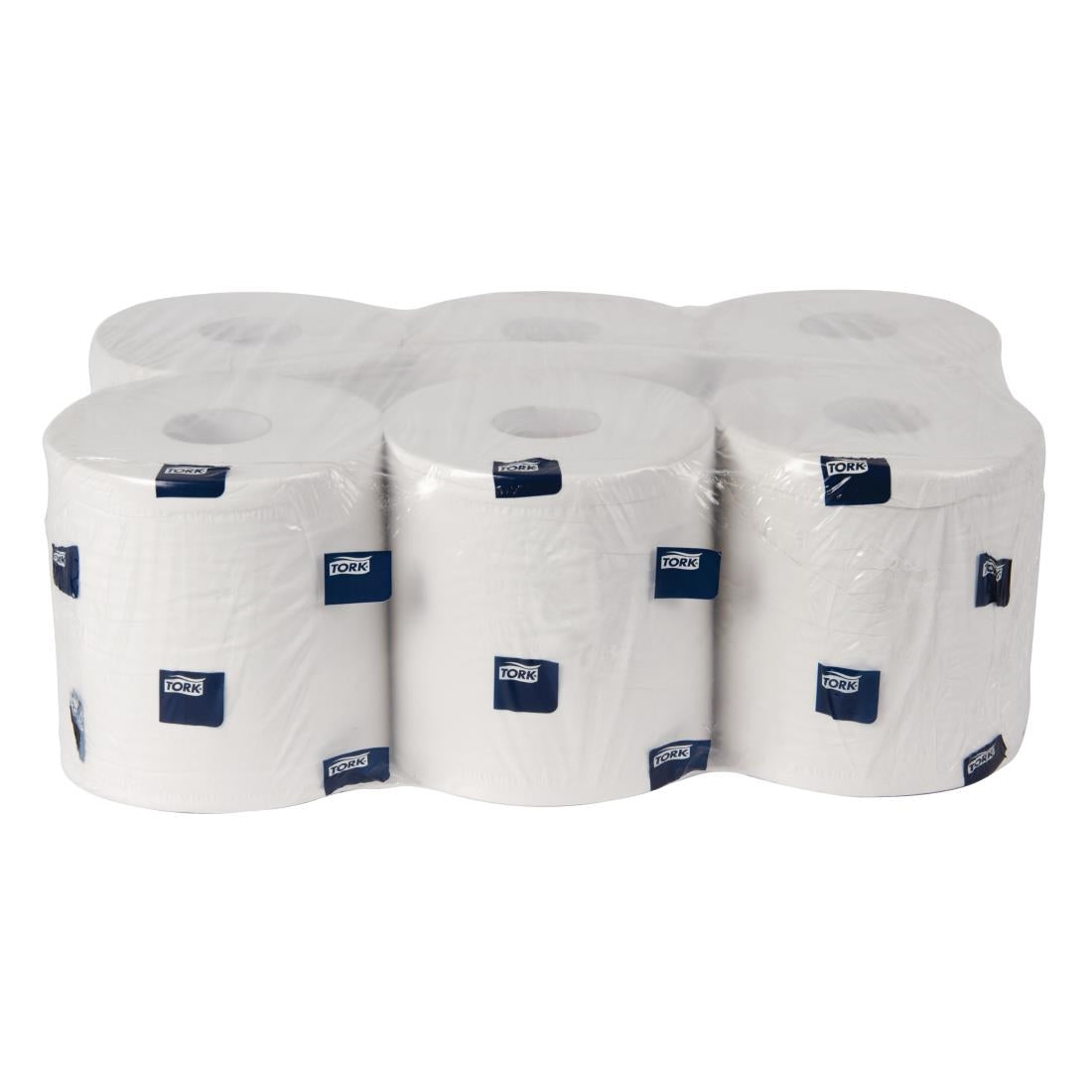 CL128 Tork centrefeed handdoekrollen wit (6 stuks)