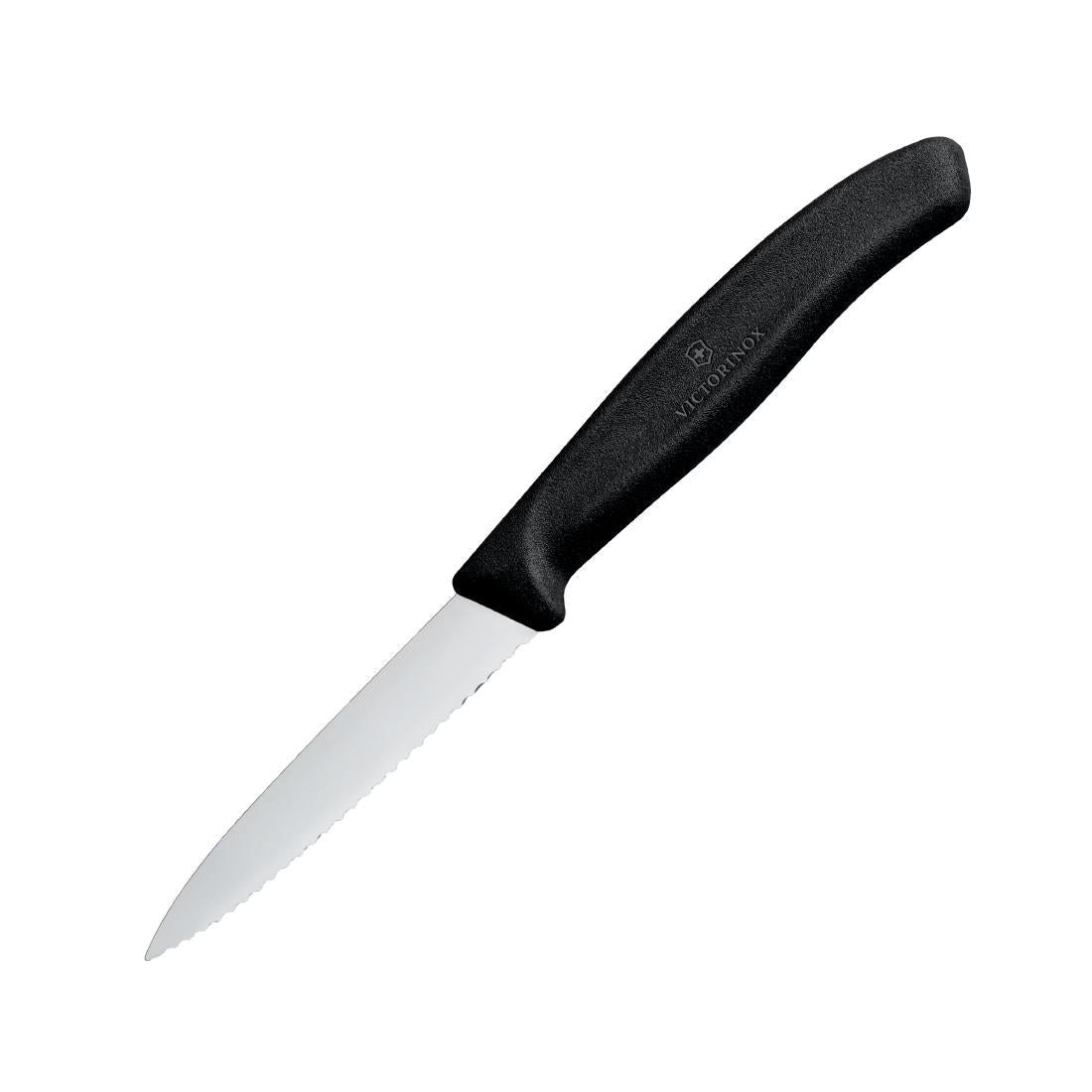 CX746 Victorinox gekarteld schilmesje 8cm zwart